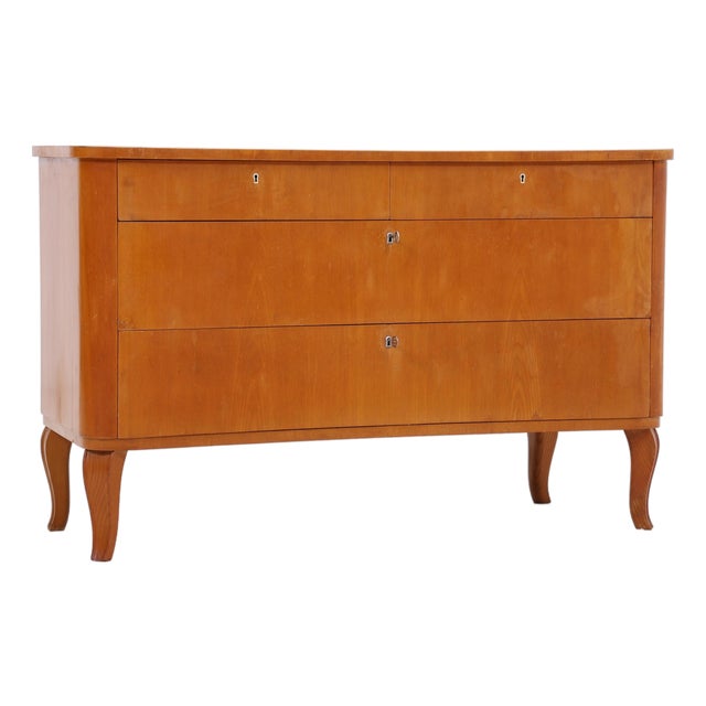 Vintage Chest of Drawers in Wood, 1960s For Sale