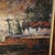 Wood Signed Oil Painting on Canvas 1989 For Sale - Image 7 of 9