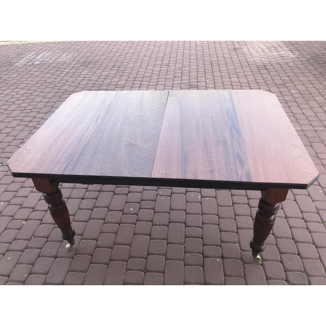 William IV Extendable Dining Table in Mahogany, 1830s For Sale - Image 18 of 18