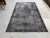 Turkish Vintage Wool Dark Gray Rug - 5′5″ × 9′3″ For Sale - Image 11 of 11