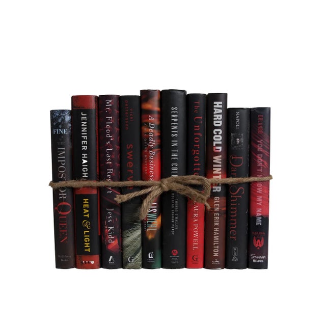 Transform your space with our Modern Onyx Flame Dust Jacket ColorPak. These are authentic Modern hardback books in their...