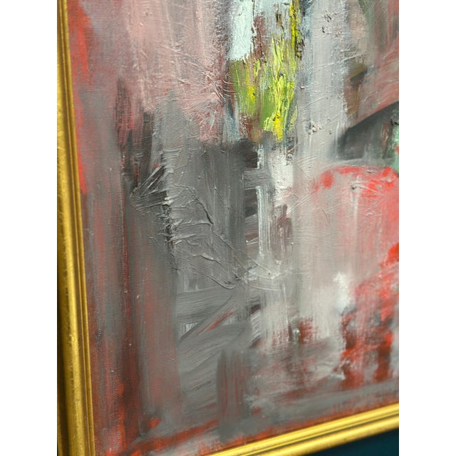 Mid-Century Modern Ingvar Jigrud, The Two, 1960s, Oil on Canvas For Sale - Image 3 of 18