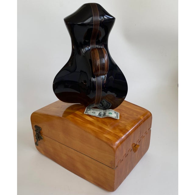 Circa 1960s 1970s Wood Sculpture in the Manner of Hc Westermann For Sale - Image 10 of 11