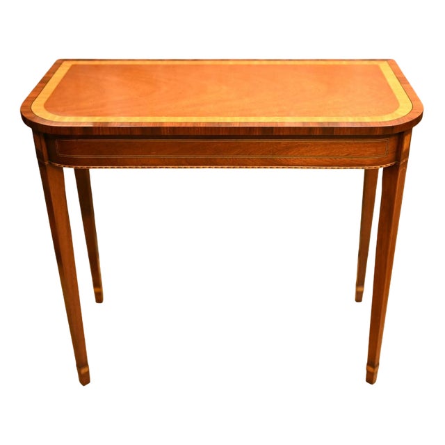 Regency Console Tables in Mahogany, Set of 2 For Sale