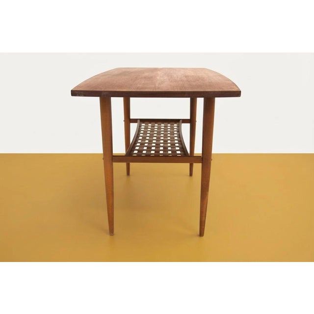 Mid-Century Modern Vintage Swedish Coffee Table, 1950s For Sale - Image 3 of 6