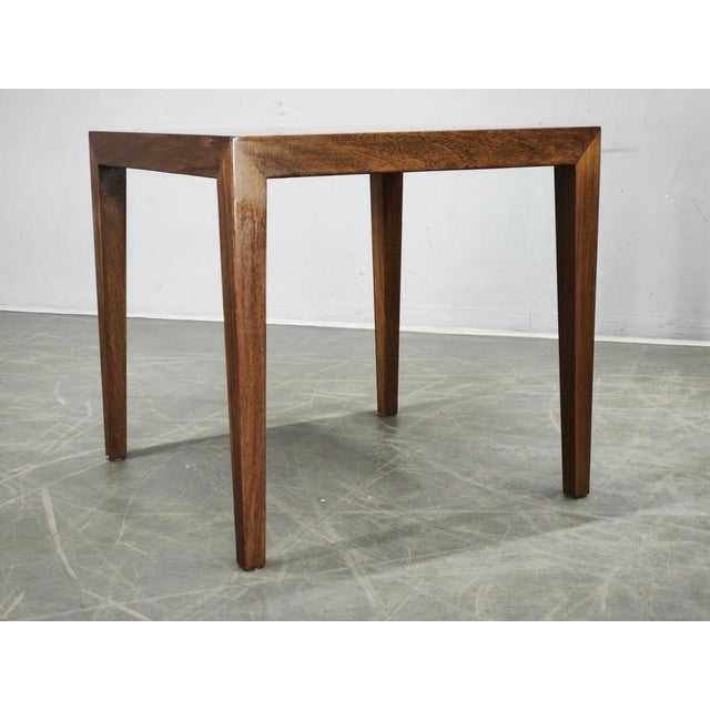 Severin Hansen Side Tables by Severin Hansen for Haslev Møbelfabrik, 1960s, Set of 2 For Sale - Image 4 of 11