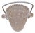 Art Deco French Ice Bucket Wine Cooler with Chrome Handle, 1910 For Sale