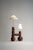 Connection sculptural floor lamp in ceramic by liliana silva. Signed by liliana silva. Dimensions: w 30 x d 30 x h 130 cm....