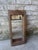 Rustic Mid 20th Century Rustic Solid Wooden Wall Hanging Mirror For Sale - Image 3 of 17
