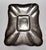 Metal Vintage Italian Embossed Silver Plated Tray by Olri, 1950s For Sale - Image 7 of 11