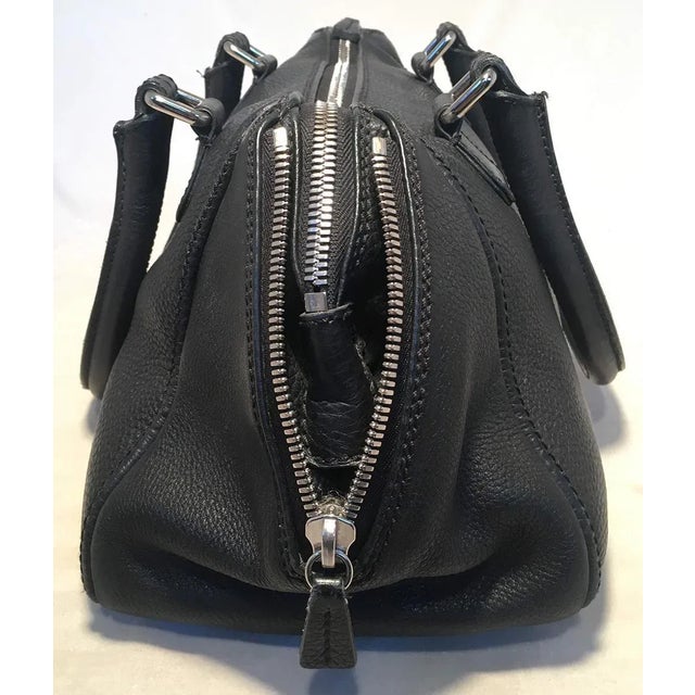 Chanel Chanel Lax Black Leather Tassel Bag For Sale - Image 4 of 10