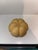 Peach Antique Mount Washington “Crown Milano” Glass Tomato Shaped Shaker With Original Pairpoint Lid-Great Uranium Glow! For Sale - Image 8 of 11