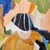 Laurie MacMillan "You Had to Be There" Abstract Painting by Laurie MacMillan, Framed For Sale - Image 4 of 7