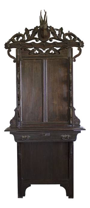 Swiss Black Forest Coat Stand and Hat Rack, 1800s