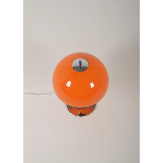 Red Vintage Desk Lamp by Frank Bentler for Wila, 1960s For Sale - Image 8 of 9