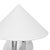Geo Semi-Circled Chrome Table Lamp For Sale - Image 4 of 6