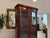 Ceramic Late Biedermeier Display Cabinet in Mahogany For Sale - Image 7 of 16