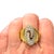 Vintage 18k Gold Diamond Cocktail Ring, Size 7 For Sale In Las Vegas - Image 6 of 6