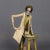 Ceramic Vintage Ceramic Sculpture of the Wren Scientist by Toni Moretto, 1950s For Sale - Image 7 of 14
