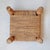 Wood and Rope Ottoman, 1960s, in Good conditions. Designed 1960 to 1969