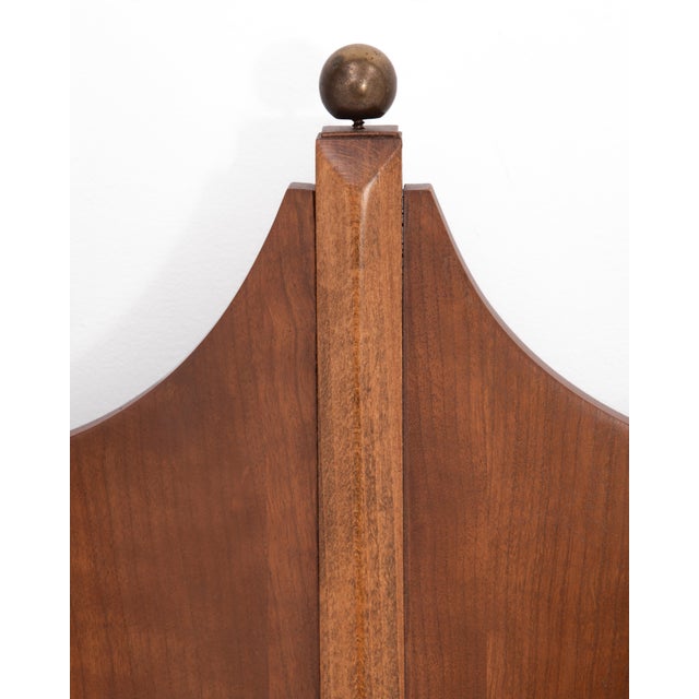 Thomasville Arched Queen Headboard Mid Century For Sale In Philadelphia - Image 6 of 12