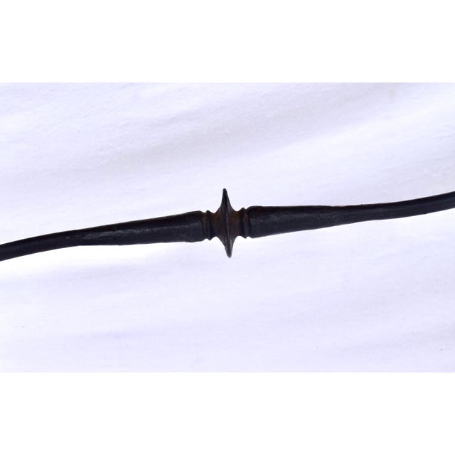 Spanish Colonial Dining Table, Hand-Carved Oak & Iron, Early 20th C. For Sale - Image 17 of 18