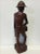 Asian Hand Carved Rosewood 25" Asian Fisherman Statue For Sale - Image 3 of 6