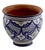 Vintage Moroccan Spanish Garden Drain Hole Ceramic Terracotta Planter For Sale - Image 4 of 4