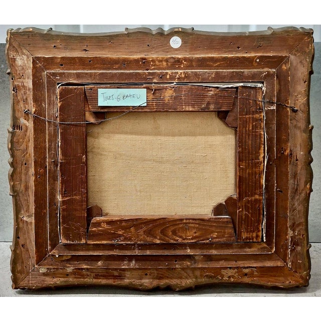 A Sheepfold, by Jules G. Bahieu (1860-1895) For Sale In San Francisco - Image 6 of 6