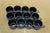 Late 20th Century Late 20th Century Wedgwood Black Basalt China Dinner Plates Tea Coffee Cups Saucers - 39pc For Sale - Image 5 of 11