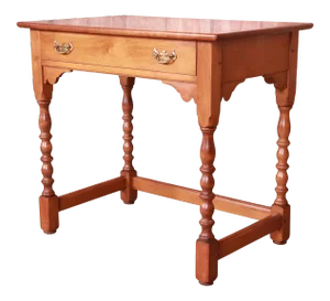 Stickley American Colonial Cherry Wood Writing Desk, 1960