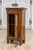 Italian 19th Century Walnut Bedside Table with Drawer over Door, Carved Motifs For Sale In Atlanta - Image 6 of 10