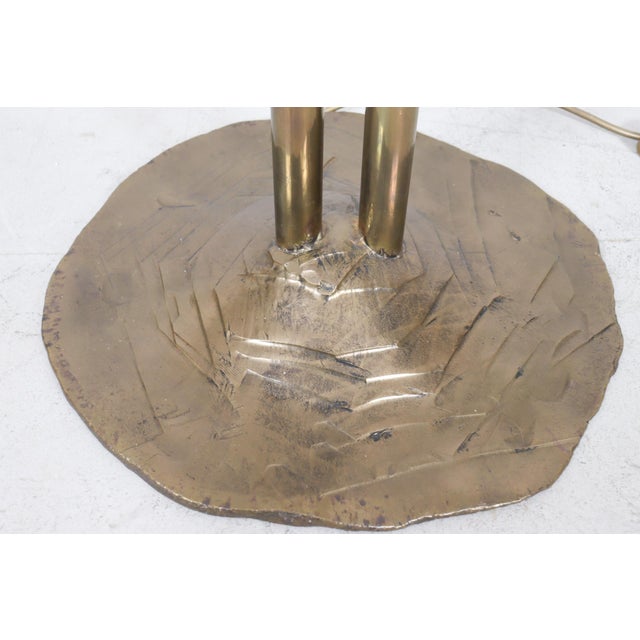 Metal Brutalist Floor Lamp by Lothar Klute, Germany, 1980s For Sale - Image 7 of 18