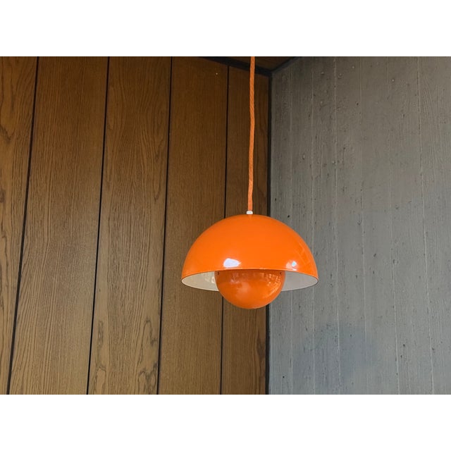 Flower Pot Pendant Lamp by Verner Panton for Louis Poulsen, Denmark, 1960s For Sale - Image 14 of 14
