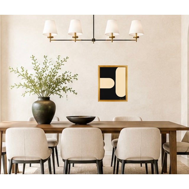 Title: Silent Alignment Modern Painting, Framed by Bryan Boomershine For Sale - Image 9 of 9