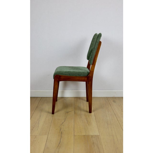 Vintage Olive Chairs by Rajmund Hałas, 1970s, Set of 2 For Sale - Image 6 of 14