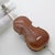 Vintage Italian Genuine Silver 800 and Wood Large Contrabass Sculpture by Sacchetti, Arezzo, 1980s For Sale - Image 4 of 11