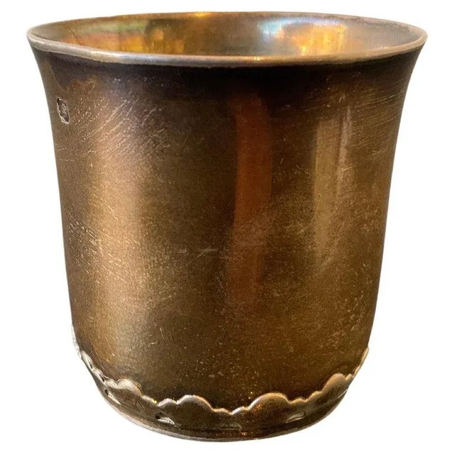 Metal 1940s Jean Puiforcat Sterling Cup For Sale - Image 7 of 7