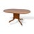 Mid-Century Oval Drop Leaf Gateleg Dining Table in Teak from Morris of Glasgow, 1960s For Sale - Image 4 of 10