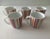 2000 - 2009 Vintage Mid-Century Modern Crate & Barrel Vertical Stripe Coffee Tea Mugs -Set of 5 For Sale - Image 5 of 5