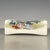 Traditional Vintage Famille Rose Porcelain Pillow / Wrist Rest – Ladies & Floral Motif, Qianlong Mark For Sale - Image 3 of 9