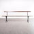 Vintage English Church Bench in Cast Metal, 1940s For Sale - Image 4 of 13