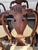 1950s Set of 10 Mahogany High Back Dining Chairs by the Froelich Co. Usa For Sale In West Palm - Image 6 of 6