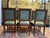 Louis Xvi Style Green Velvet Chairs, Set of 6 For Sale - Image 4 of 10