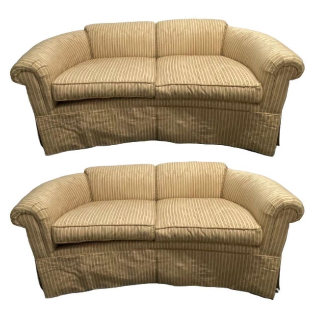 Pair Mason Art Custom Settes, Loveseats or Couches. Chairish