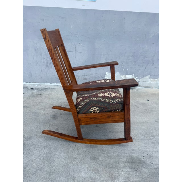 1910s 1910s L & Jg Stickley Rocking Chair For Sale - Image 5 of 7