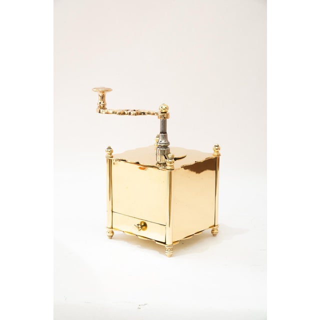 1920s Brass Coffee Grinder, 1920s For Sale - Image 5 of 12