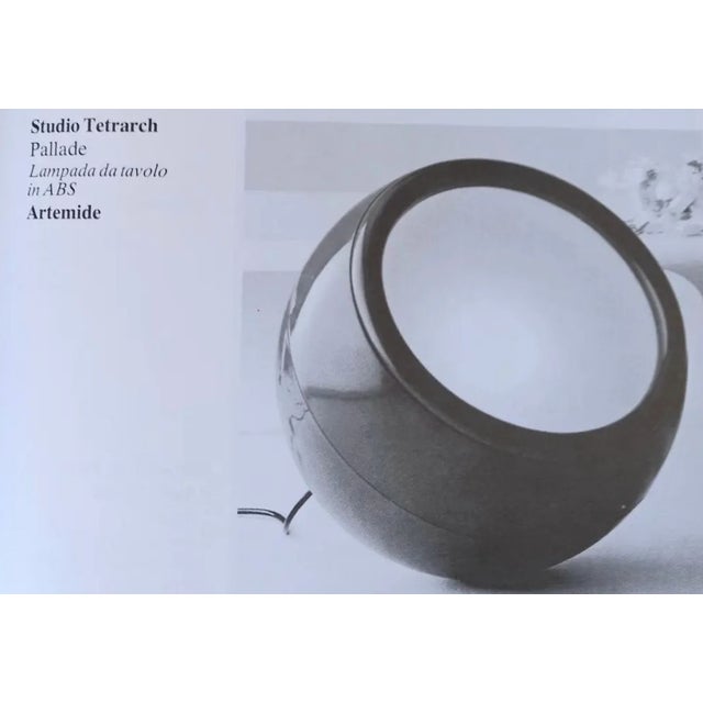 Space Age Pallade Lamp, Studio Tetrarch, Artemide, Italy 1968., 1970s For Sale - Image 6 of 7