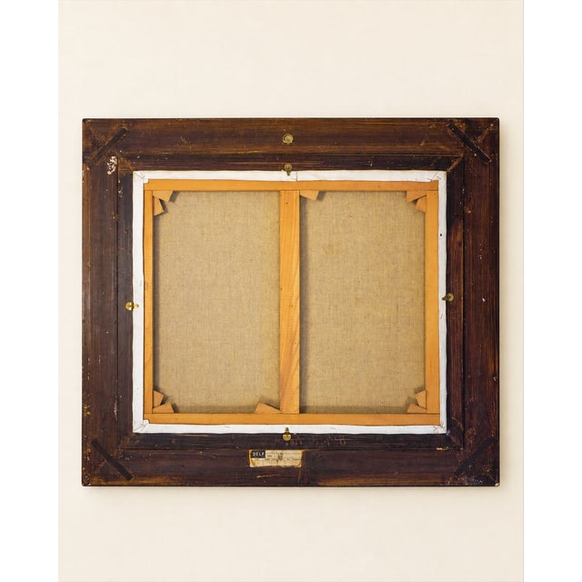 Guy Massol, Tableau, 1995, Oil Painting on Canvas, Framed For Sale - Image 6 of 8