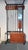 Gold Teak Hall Coat Rack with Storage and Mirror, Belgium, 1960s For Sale - Image 8 of 9